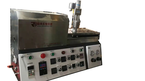購入 10kg Mini Lab Extruder with 0-300°C Temperature Range and 400x300x400mm Dimensions for Construction Material Testing online manufacture