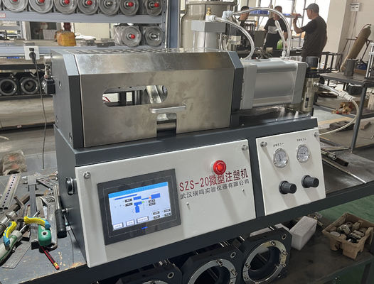 2.2KW 6kg/Hの実験室高分子材料のための対ねじ押出機