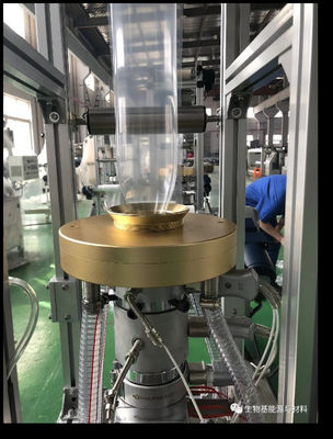 1.10kw PE PPは実験室のフィルム吹く機械電気熱する小型膨らんだフィルムの押出機をかわいがる